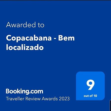 ריו דה ז'ניירו Copacabana - Bem Localizado מראה חיצוני תמונה